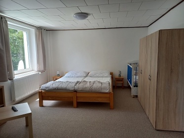Chalupa U řeky - Velká Štáhle - koupací sud
