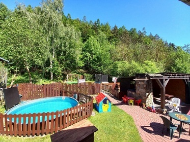 Chalupa Hostice - Pustá - Ruda nad Moravou