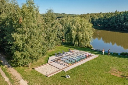 Wellness roubenka s bazénem - Nová Ves - Vysočina
