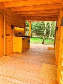 Wellness roubenka s bazénem - Nová Ves - Vysočina