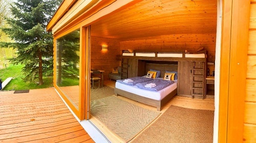 Wellness roubenka s bazénem - Nová Ves - Vysočina
