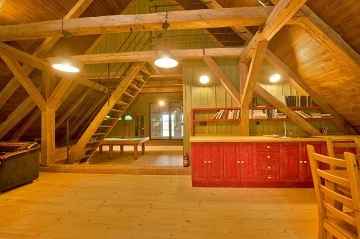 Chalupa sauna a kachlov kamna - rsk vrchy