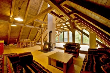 Chalupa sauna a kachlov kamna - rsk vrchy