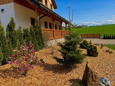 Rodinn chalupa - vyhvan bazn - Doln Morava