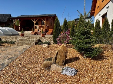 Rodinn chalupa - vyhvan bazn - Doln Morava