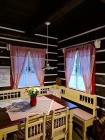 Roubenka a kachlová pec - Žďárské vrchy - Vysočina