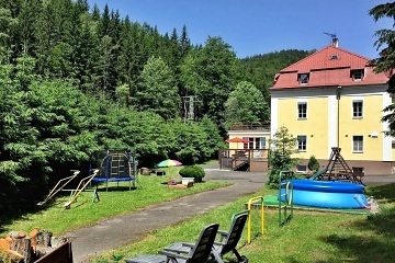 Horská chata - Krušné hory - Klínovecký potok