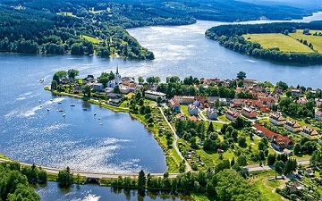 Chata Lipno - Horní Planá - Nová Pec - Vltava