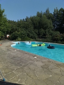Chata s bazénem Lasvice - Sloup v Čechách