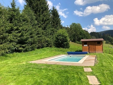 Chalupa s baznem - Lys hora - Visalaje