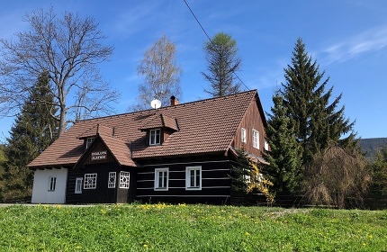 Chalupa s baznem - Lys hora - Visalaje