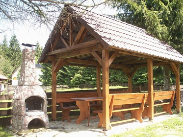 Chalupa s baznem - Lys hora - Visalaje