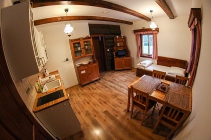 Chalupa s baznem - Lys hora - Visalaje