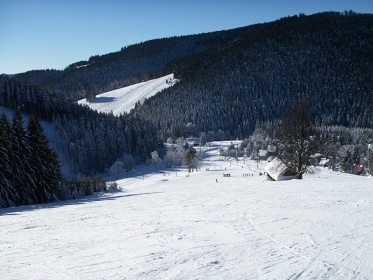 Chalupa s baznem - Lys hora - Visalaje