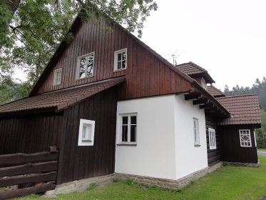 Chalupa s baznem - Lys hora - Visalaje