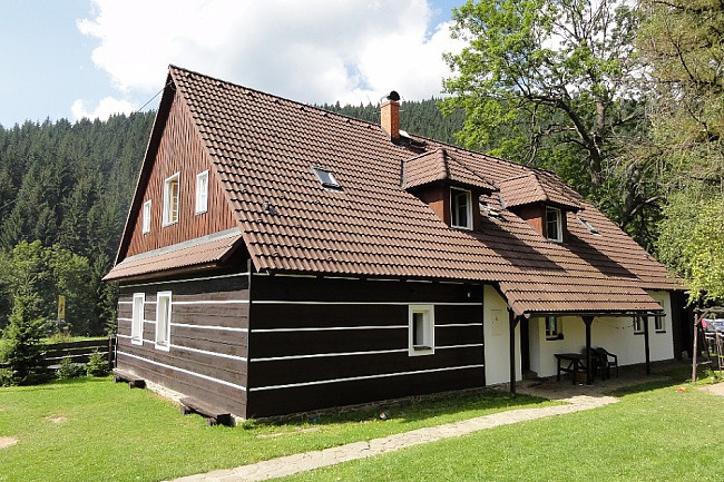 Chalupa s baznem - Lys hora - Visalaje