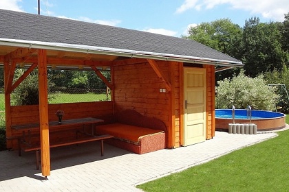 Chata 2 s baz�nem - CHKO Broumovsko - Osta�