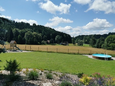 Chata s bazénem - Broumovské stěny - Adršpach