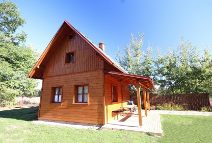 Chata 3 s bazénem - CHKO Broumovsko - Ostaš