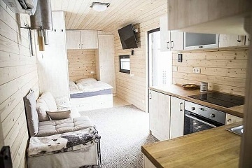 Glamping s wellness - Tebosko - rybnk Hejtman