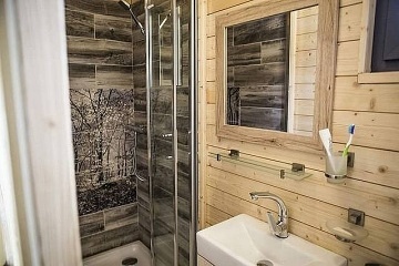 Glamping s wellness - Tebosko - rybnk Hejtman