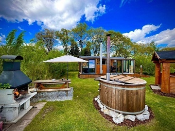 Glamping s wellness - Tebosko - rybnk Hejtman