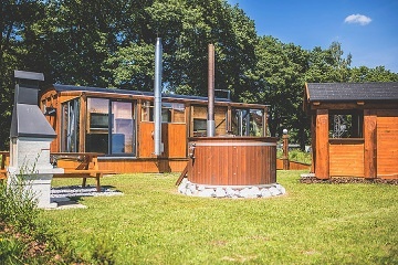 Wellness Vagón - chata Chlum u Třeboně