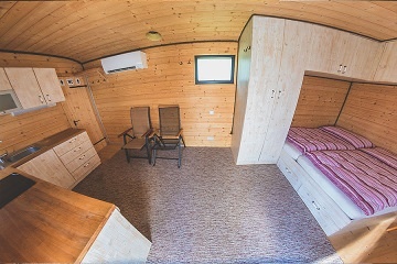 Wellness Vagón - chata Chlum u Třeboně