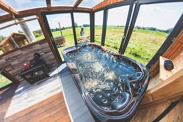 Wellness Vagón - chata Chlum u Třeboně