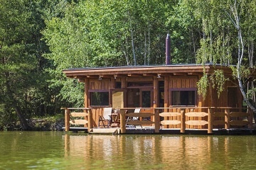 Glamping na vod s wellness - Jindichohradecko