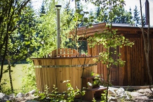 Glamping na vod s wellness - Velk Ratmrov