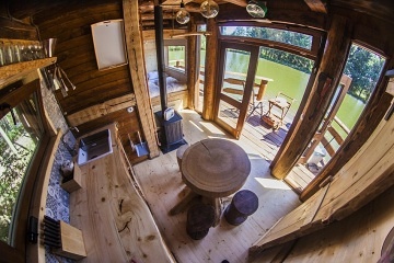 Glamping na vod s wellness - Jindichohradecko