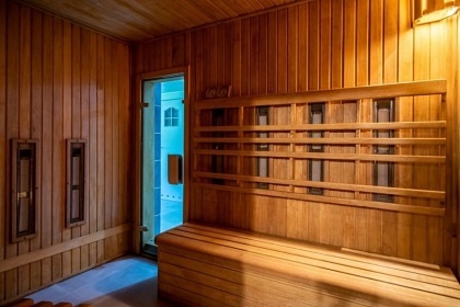 Chata Beskydy - bazn a sauna - hora Smrk