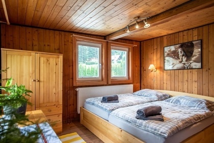 Chata Beskydy - bazn a sauna - hora Smrk