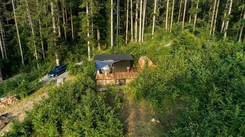 PASECA - Glamour Camping - chata Pyskočely