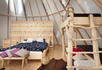 Teepee&Spa Pyskoely - wellness glamping