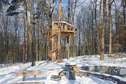 Stromhouse - Glamping Pyskočely na stromě