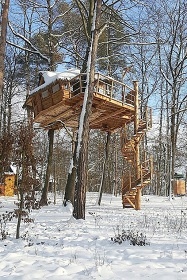 Stromhouse - Glamping Pyskočely na stromě