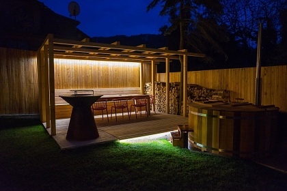 Chata Szava - sauna a koupac sud - Pyely