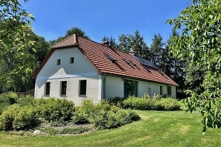 Chalupa se saunou - hrad Landtejn - Slavonice