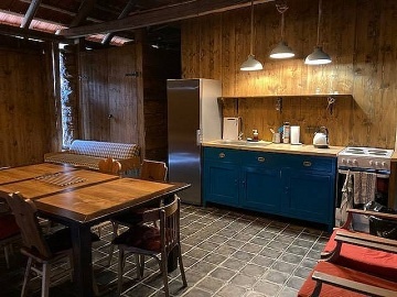 Chalupa se saunou - hrad Landštejn - Slavonice
