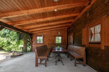 Dvě glamping chaty s wellness - Krkonoše
