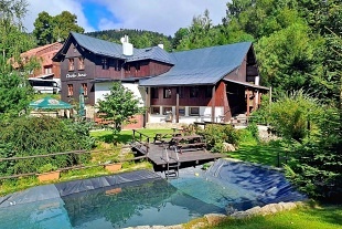 Nov� objekt: Horsk� chata a koupac� jez�rko - Jizersk� hory