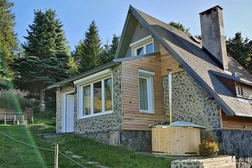 Krušnohorská chata s wellness - České Hamry