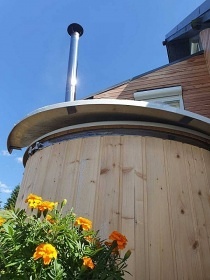 Krušnohorská chata s wellness - České Hamry