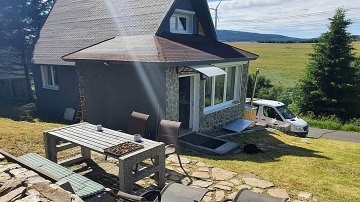 Krušnohorská chata s wellness - České Hamry