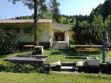 Chata s baznem - dol oddechu - Orlick podh