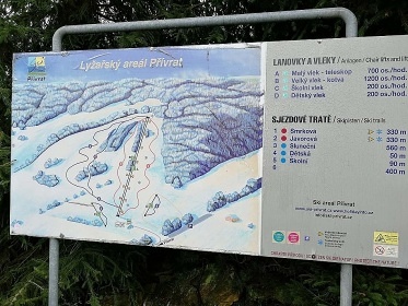 Chata s baznem - dol oddechu - Orlick podh