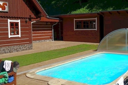 Wellness roubenka s bazénem - Černý Důl - Krkonoše