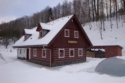 Wellness roubenka s bazénem - Černý Důl - Krkonoše